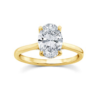 The Kiara | 2.07ct Oval Lab Grown Diamond Engagement Ring