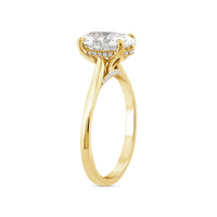The Kiara | 2.07ct Oval Lab Grown Diamond Engagement Ring
