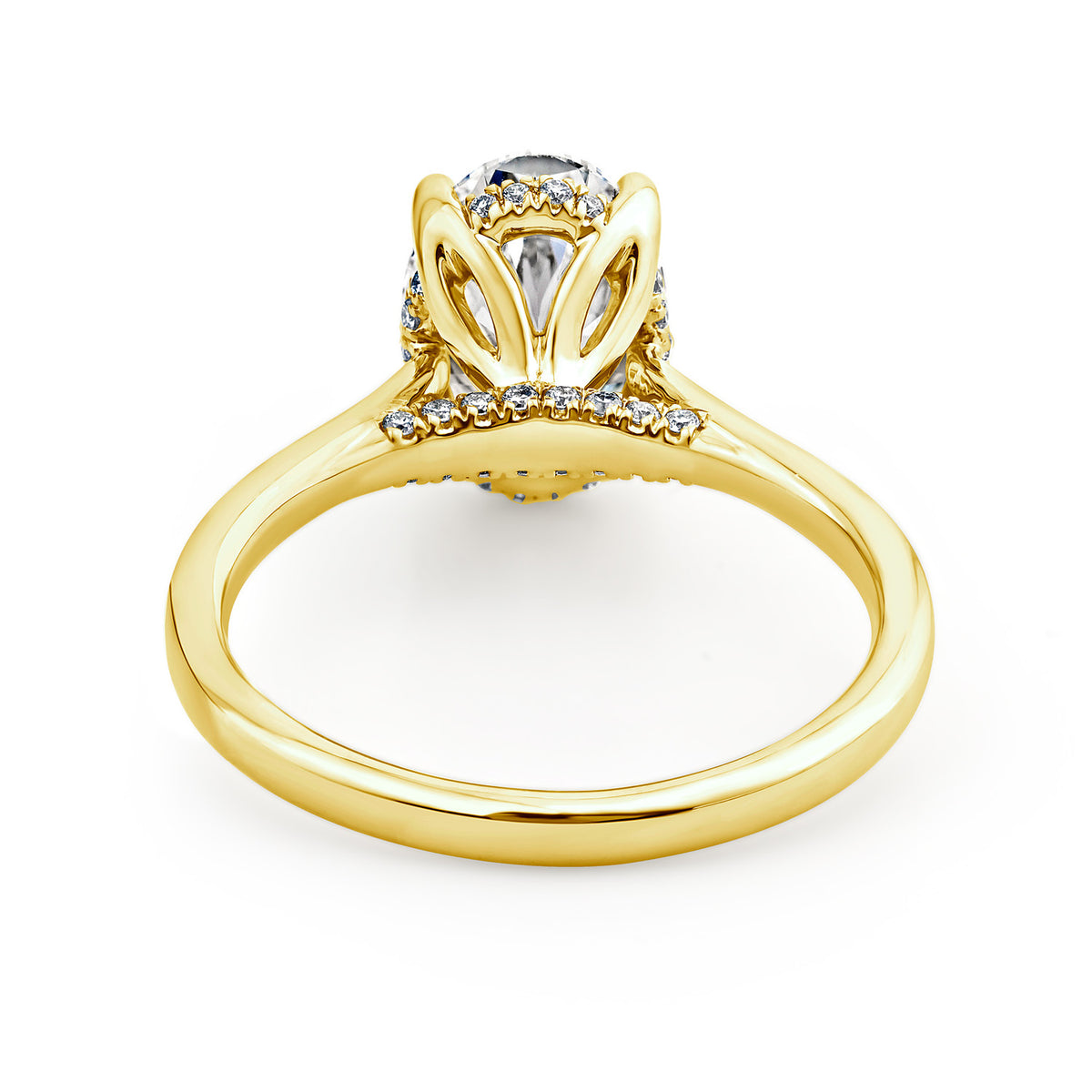 The Kiara | 2.07ct Oval Lab Grown Diamond Engagement Ring