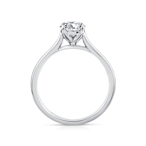 The Hayley | 1.09ct Round Lab Grown Diamond Engagement Ring - alternate view
