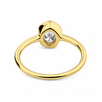 Gold Vermeil 22ct Organic Lab Grown Diamond Ring