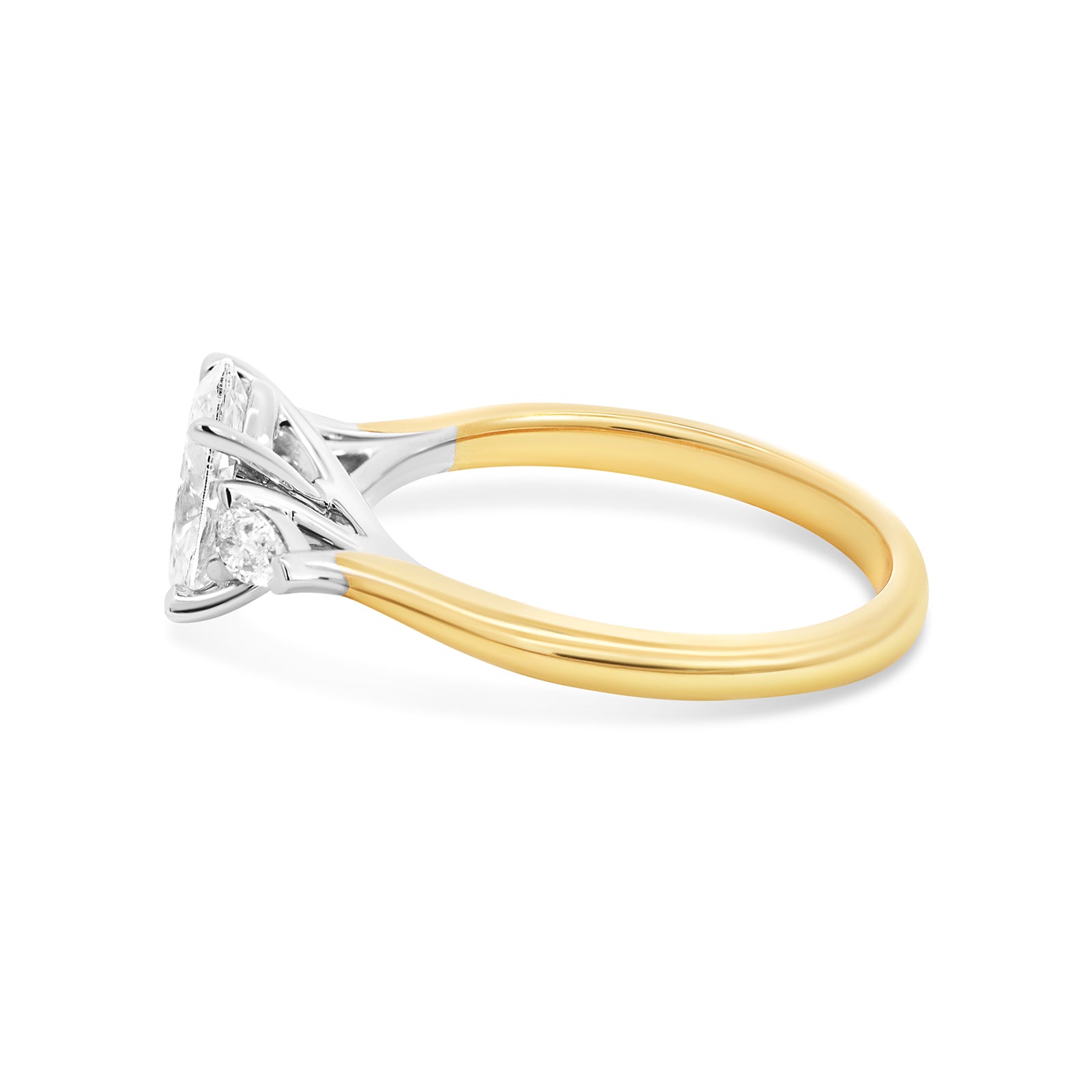 The Alexandra | 1.46ct Trilogy Lab Grown Diamond Engagement Ring