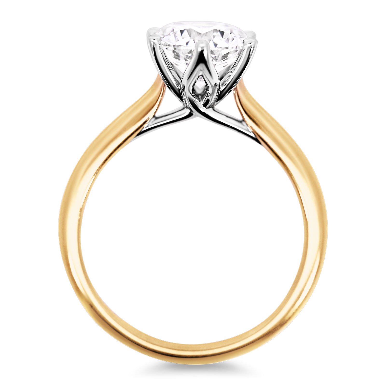 The Audrey | 1.78ct Round Lab Grown Diamond Engagement Ring