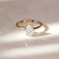 The Meg | 1.32ct Oval Lab Grown Diamond Engagement Ring