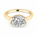 The Nala | 1.55ct  Oval Lab Grown Diamond Engagement Ring