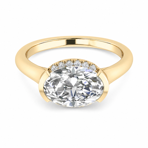 The Nala | 1.55ct  Oval Lab Grown Diamond Engagement Ring