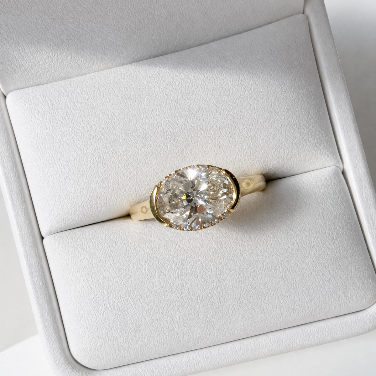 The Nala | 1.55ct  Oval Lab Grown Diamond Engagement Ring