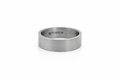 Men's Titanium Flat Wedding Ring