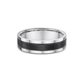 Titanium And Carbon Fibre Men's Wedding Ring