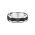 Titanium And Carbon Fibre Men's Wedding Ring