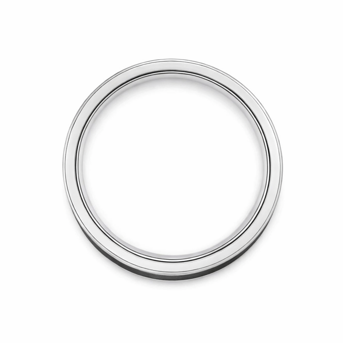Titanium And Carbon Fibre Men's Wedding Ring