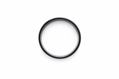 Men's Zirconium Wedding Ring - alternate