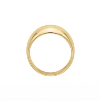 9ct Yellow Gold Polished Dome Ring