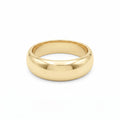 9ct Yellow Gold Narrow Dome Dress Ring