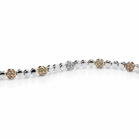 Dreamtime Australian Diamond Set Tennis Bracelet - alternate view