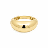 9ct Yellow Gold Domed Dress Ring