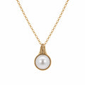9ct Yellow Gold Mabe Pearl Pendant