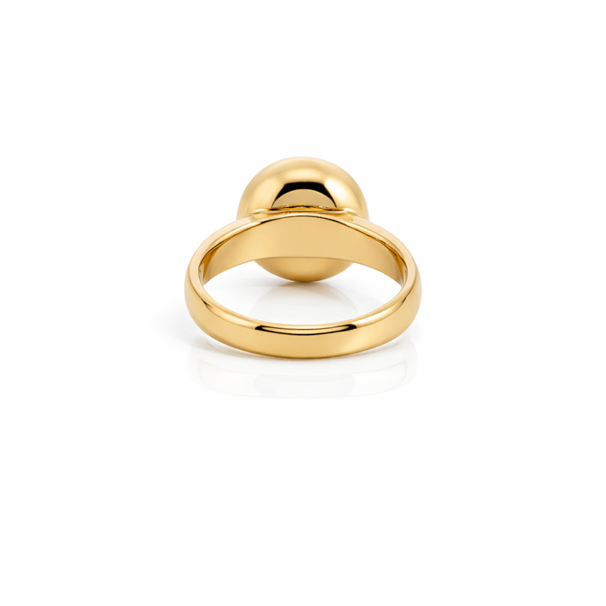 9ct Yellow Gold Mabe Pearl Ring