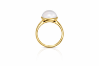 9ct Yellow Gold Mabe Pearl Ring