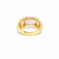 9ct Yellow Gold Oval Mabe Pearl Ring