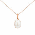 9ct Rose Gold Mabe Pearl Pendant