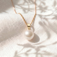 9ct Yellow Gold Freshwater Pearl Pendant