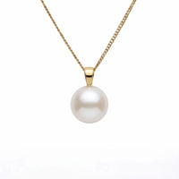 9ct Yellow Gold Freshwater Pearl Pendant