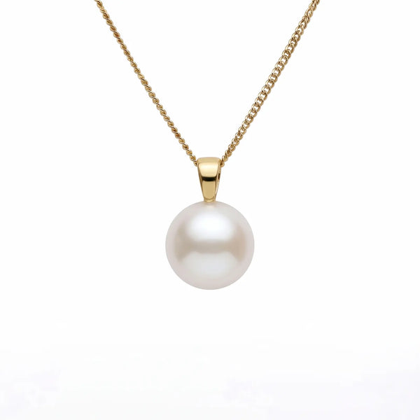 9ct Yellow Gold Freshwater Pearl Pendant