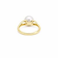 9ct Yellow Gold Freshwater Pearl Ring