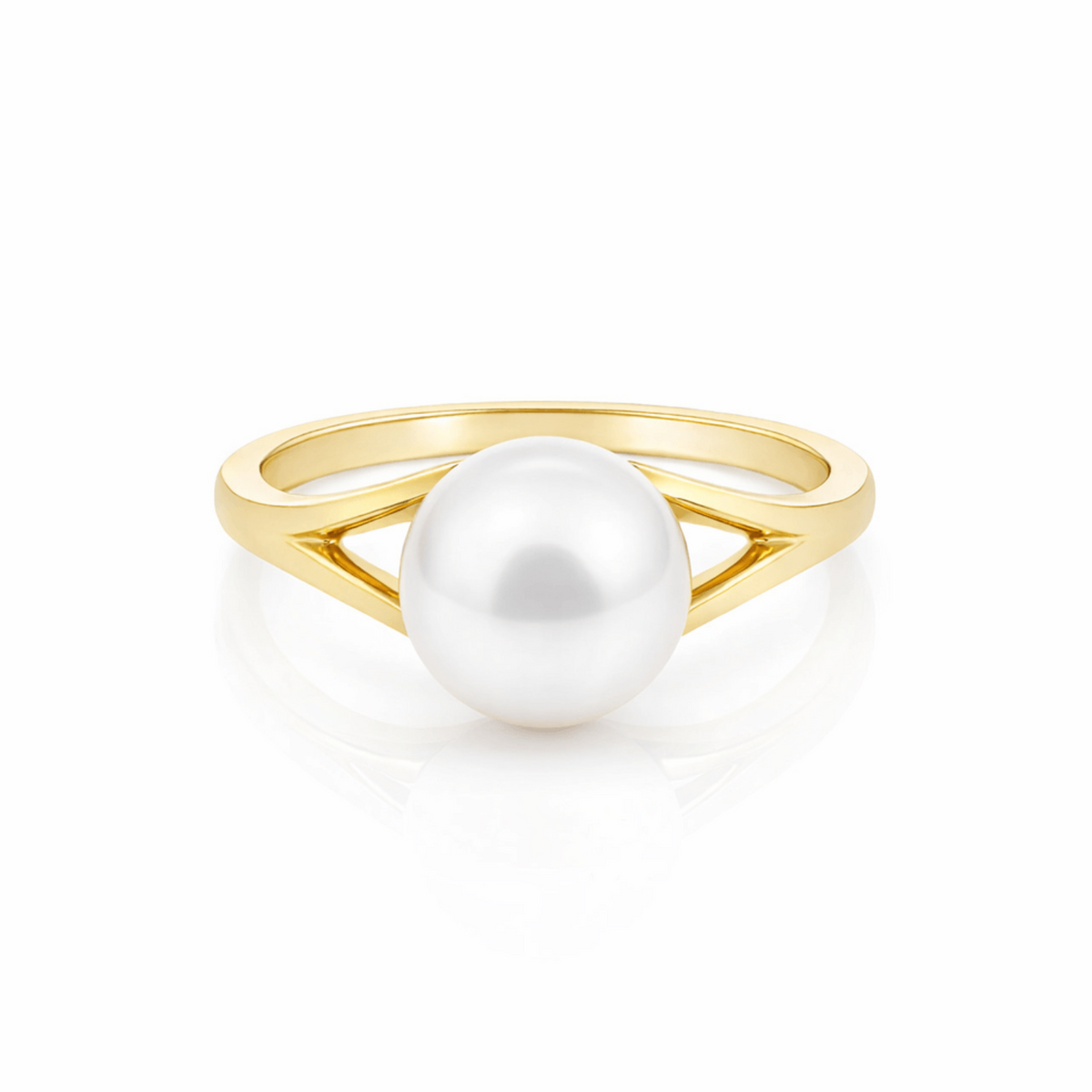 9ct Yellow Gold Freshwater Pearl Ring