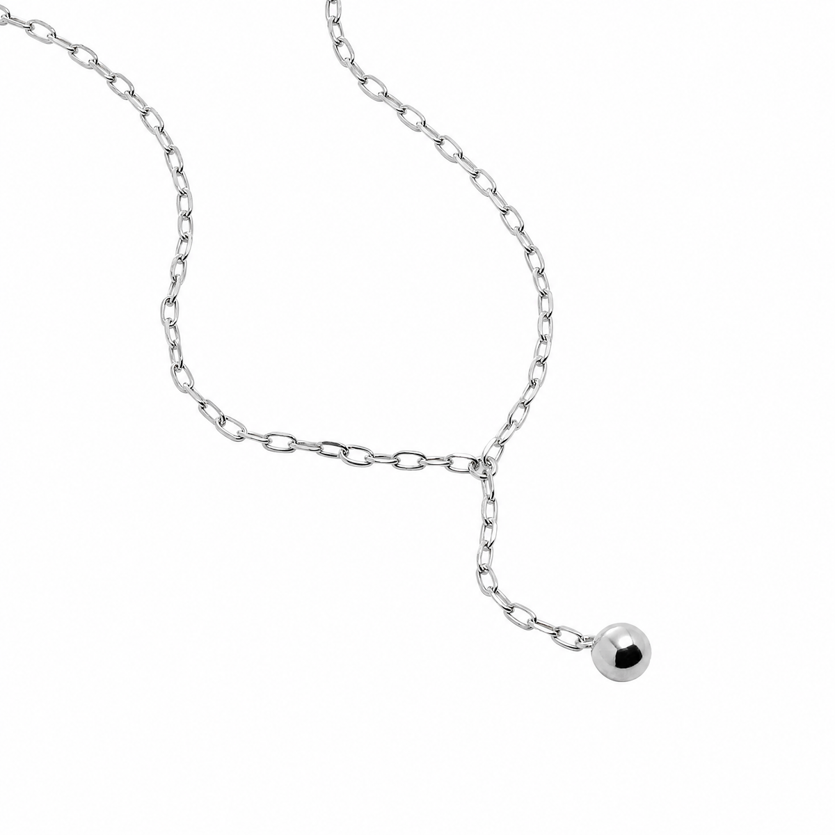 Najo Aurora Sterling Silver Chain Necklace