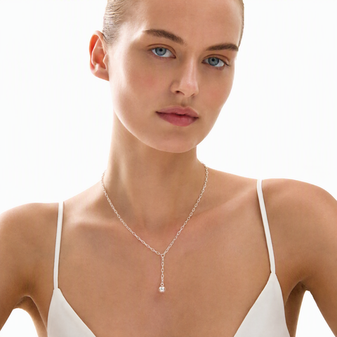 Najo Aurora Sterling Silver Chain Necklace - alternate view