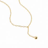 Najo Aurora Gold Plated Chain Necklace