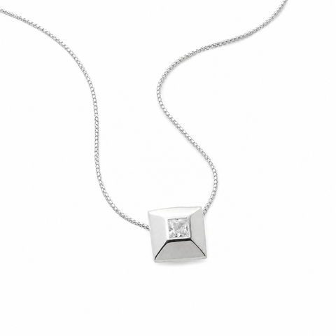 Najo Halo Cubic Zirconia Necklace