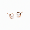 Najo Moonbeam Pearl Stud Earrings