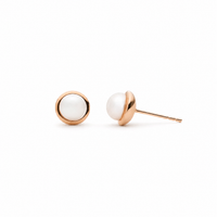 Najo Moonbeam Pearl Stud Earrings