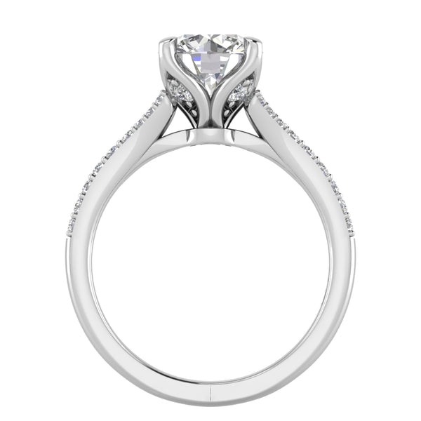 Above Love Star 2.08ct Lab Grown Diamond Engagement Ring - alternate view