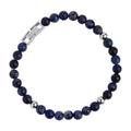 Najo Atlas Men's 6mm Beaded Sodalite Bracelet