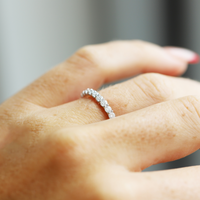 The Tash | 0.55ct Round Lab Grown Diamond Wedding Ring