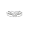 0.50ct Round Natural Diamond Engagement Ring