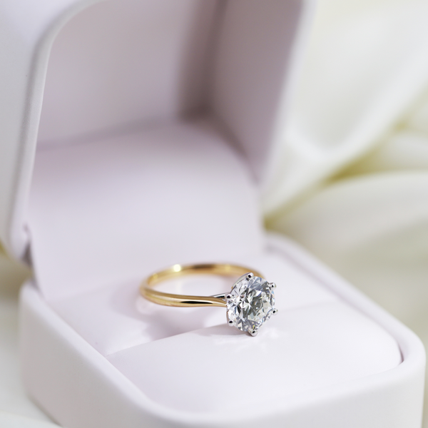 The Audrey | 2.55ct Round Lab Grown Diamond Engagement Ring - alternate view