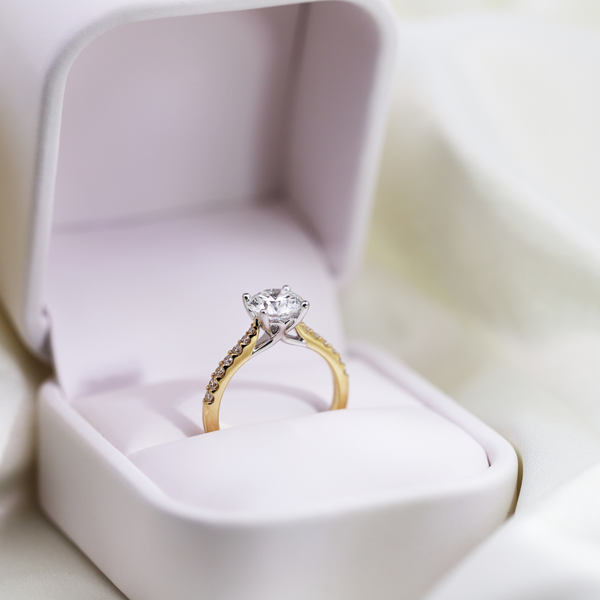 The Ava | 1.81ct Round Lab Grown Diamond Engagement Ring - alternate view