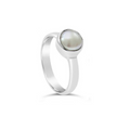 Sterling Silver Pearl Ring