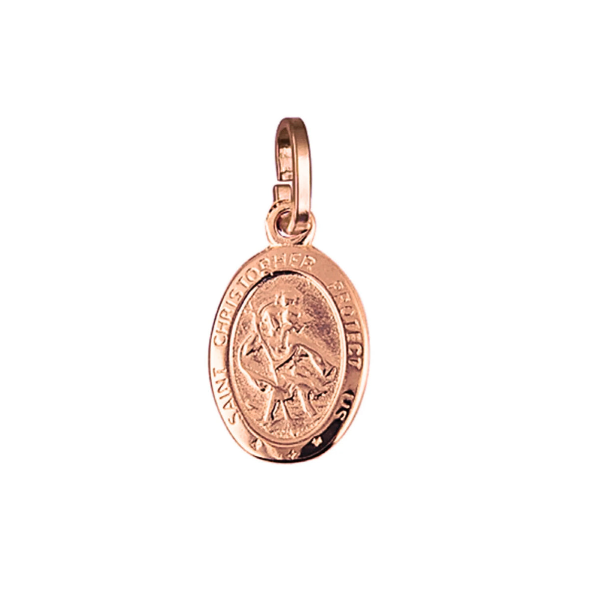 9ct Rose Gold St Christopher