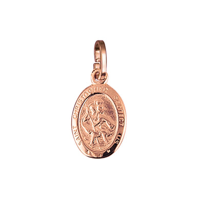 9ct Rose Gold St Christopher