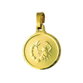 9ct Yellow Gold Scorpio Zodiac Pendant