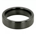 Men's Black Zirconium Wedding Ring