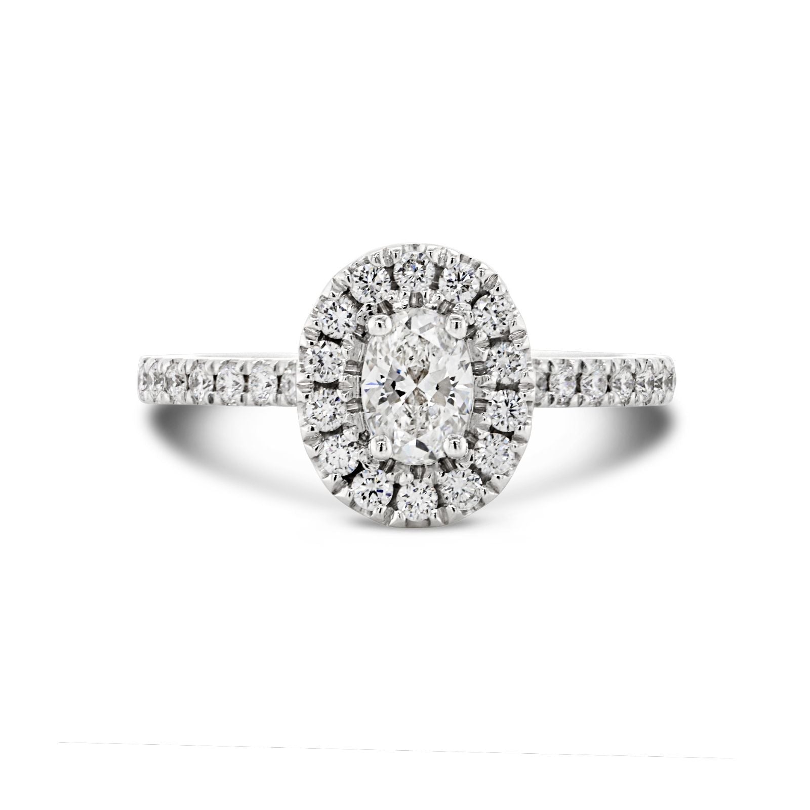 Detachable halo for engagement on sale ring