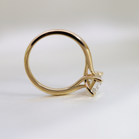 The Cate | 1.19ct Emerald Lab Grown Diamond Engagement Ring