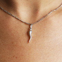 Sterling Silver Horn Of Plenty Charm